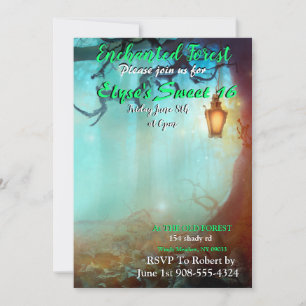 Invitación Bosque encantado Latern