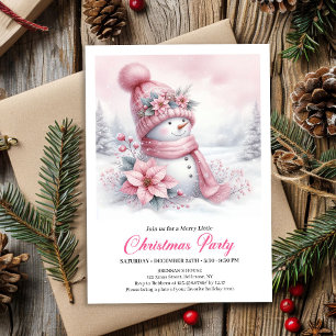 Invitación Bosque Nevado Caprichoso para Niños Descarga Digit