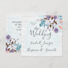 Bosque rústico botánico de algodón del sur