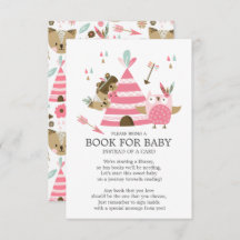 Bosque tribal silvestre un libro de Baby Shower pa