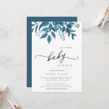 Botánica azul de la Marina | Script Winter Baby Sh