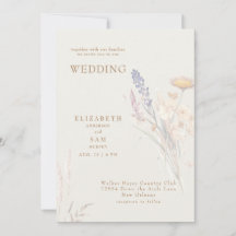 Botánico floral delicado crema junto con boda