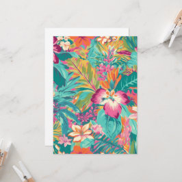 Invitación Botánico tropical brillante