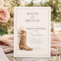 Botas y Desayuno de Boda con Lazo Floral