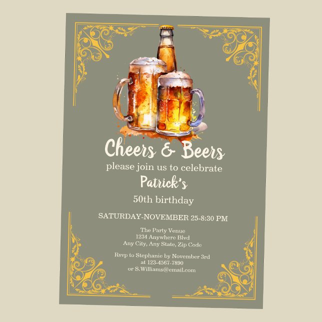 Invitación Botella de vidrio de las cervezas y las vírgenes 5 (Subido por el creador)