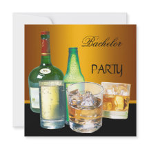 Botellas de bebidas de la Bacheler Party