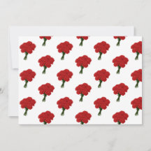 Bouquet de Carnaciones Rojas - Elegante arte román