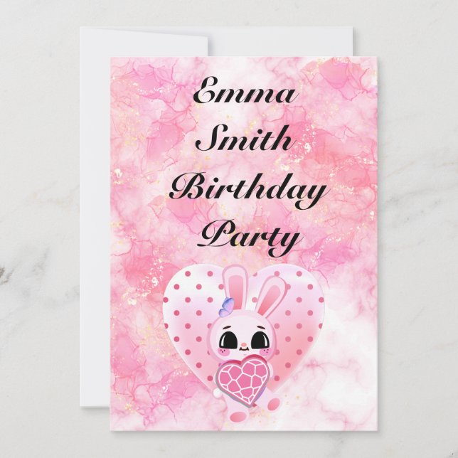 Invitación Bouquet floral blooming garden (Anverso)