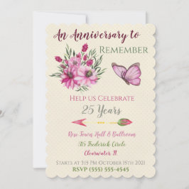 Invitación Bouquet rosa