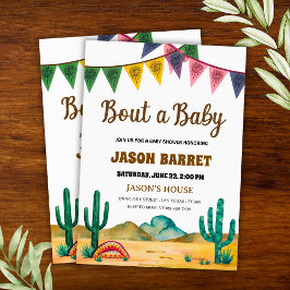 Invitación "Bout a Baby" Baby Shower del suroeste