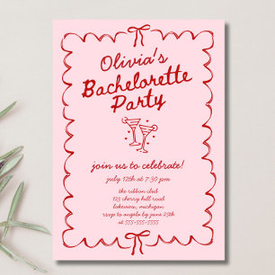 Invitación Bow Bachelorette