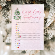 Bows juego pictórico de Emoji para bebé de árbol d