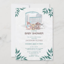Boy Teddy Bear Podemos Esperar A Baby Shower
