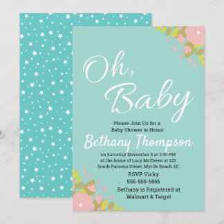 Invitación Boys Blue Baby Shower_Oh Baby