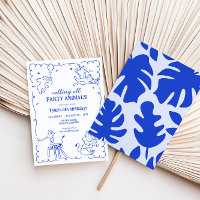 Boys Jungle Zoo Safari Animales Cumpleaños