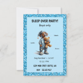INVITACIÓN BOYS PAJAMA FIESTA