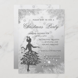 Invitación Branches SilverTree,Fiesta de Navidades corporativ