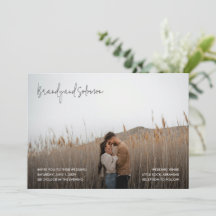 Brandy Simple Photo Modern Boda