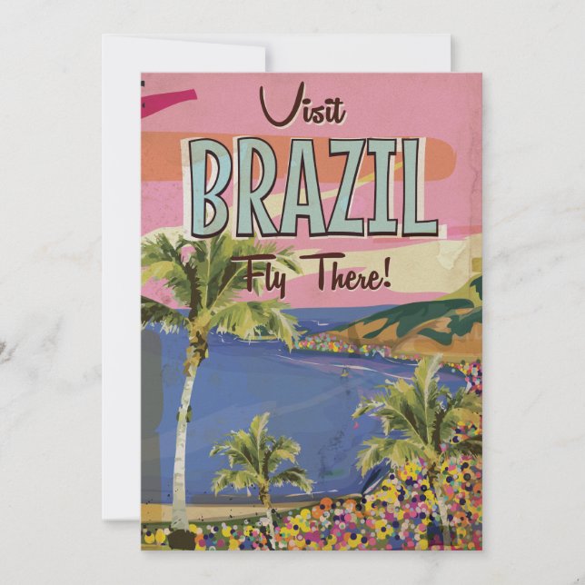 Invitación Brasil - Río de Janeiro (Anverso)