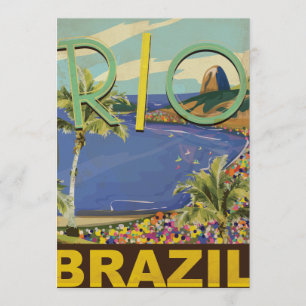 Invitación Brasil - Río de Janeiro