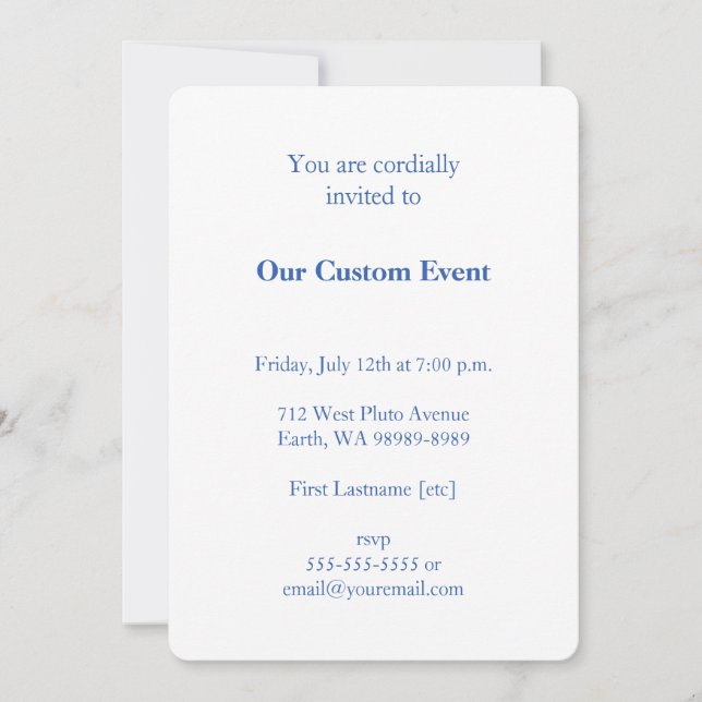 Invitación Breastfeeding / Nursing Icon (Anverso)