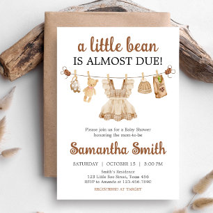 Invitación Brewing Coffee Baby Shower
