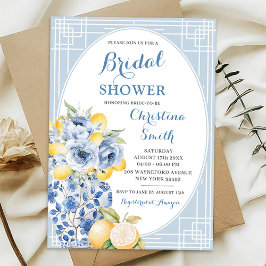 Invitación Brida Grandmilenial Lemon Ginger Jar Porcelain