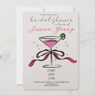 Invitación Bridal Bash & Cocktail Call novia