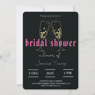 Invitación Bridal Bash & Cocktail Call novia