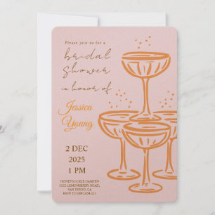 Invitación Bridal Bash & Cocktail Call novia