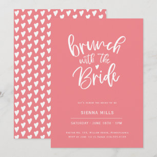 Invitación Bridal Brunch Bridal Calligraphy