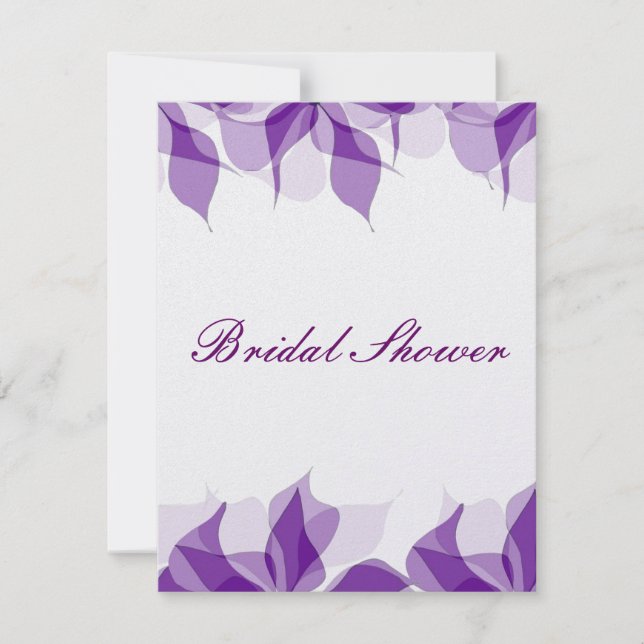 Invitación Bridal Shower (Anverso)