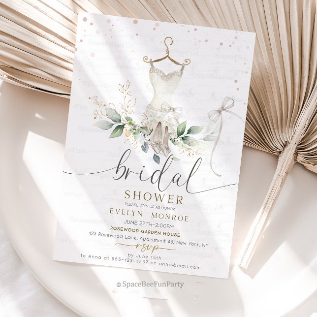 Invitación Bridal shower Bachelorette Party  Brunch Sage (She's tying the knot, Bridal shower, invitation bow, Editable invite, Bachelorette invite, Party Inv)