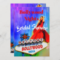 Bridal Shower Bollywood Indio Colorful Moderne