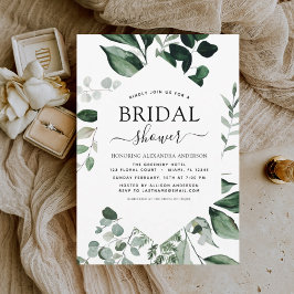Invitación Bridal Shower Eucalyptus Spring Greeneration