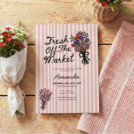 Invitación Bridal Shower Fresh Off The Market