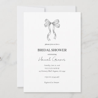 Invitación Bridal Shower Invitation