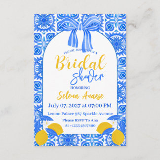 Invitación Bridal Shower Invitation Card