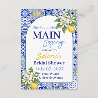 Invitación Bridal Shower Invitation Card