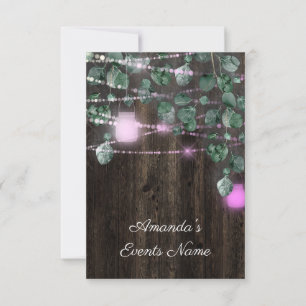 Invitación Bridal Shower Sweet 16th Pinky Jars Light