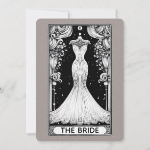 Invitación Bridal Shower Tarot