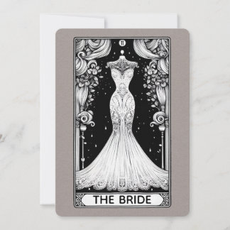 Invitación Bridal Shower Tarot