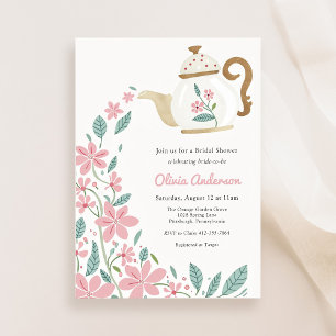 Invitación Bridal Tea Fiesta Shower