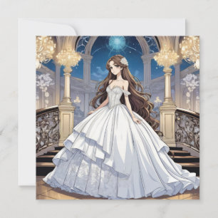 Invitación Bride Anime
