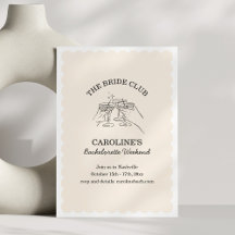 Bride Club Weekend Cocktail Bachelorette Party