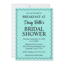 Bride & Co. Bridal Shower Turquoise