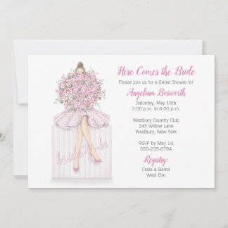 Invitación Bride-to-be On Gift Bridal Shower Invitation