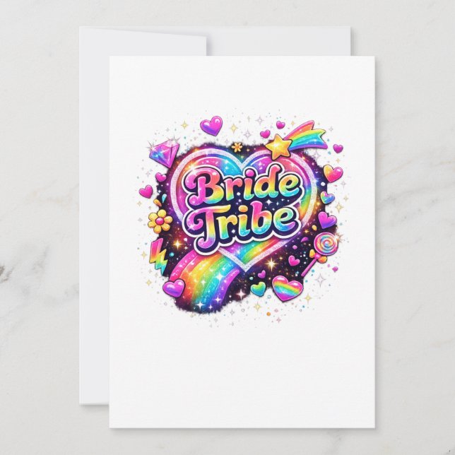 Invitación Brides Maids Wedding Bachelorette Party (Anverso)