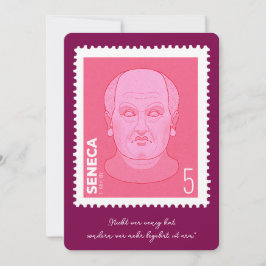 Invitación Briefmarke Seneca -