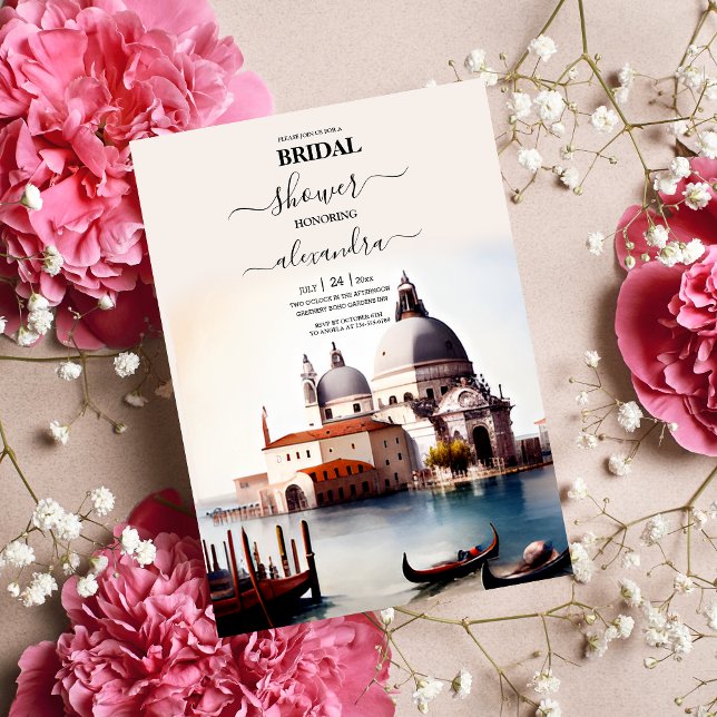 Invitación Brigada de destino italiana de acuarela caprichosa (Subido por el creador)
